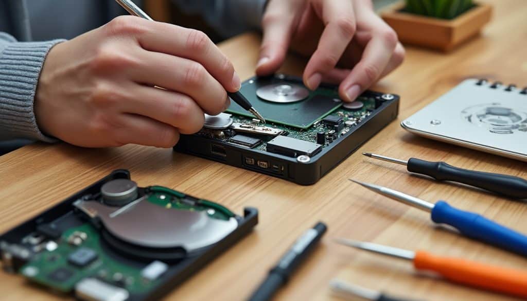 Réparer un disque dur externe : l&rsquo;intervention pas à pas