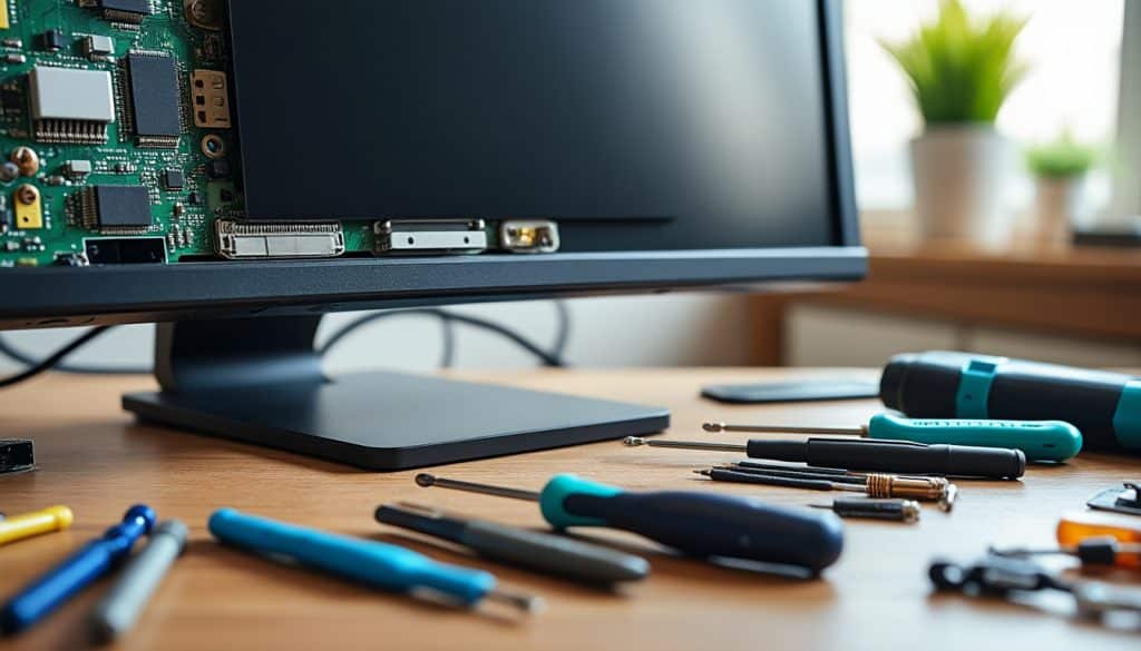 Réparer un écran d&rsquo;ordinateur fixe : outils et précautions