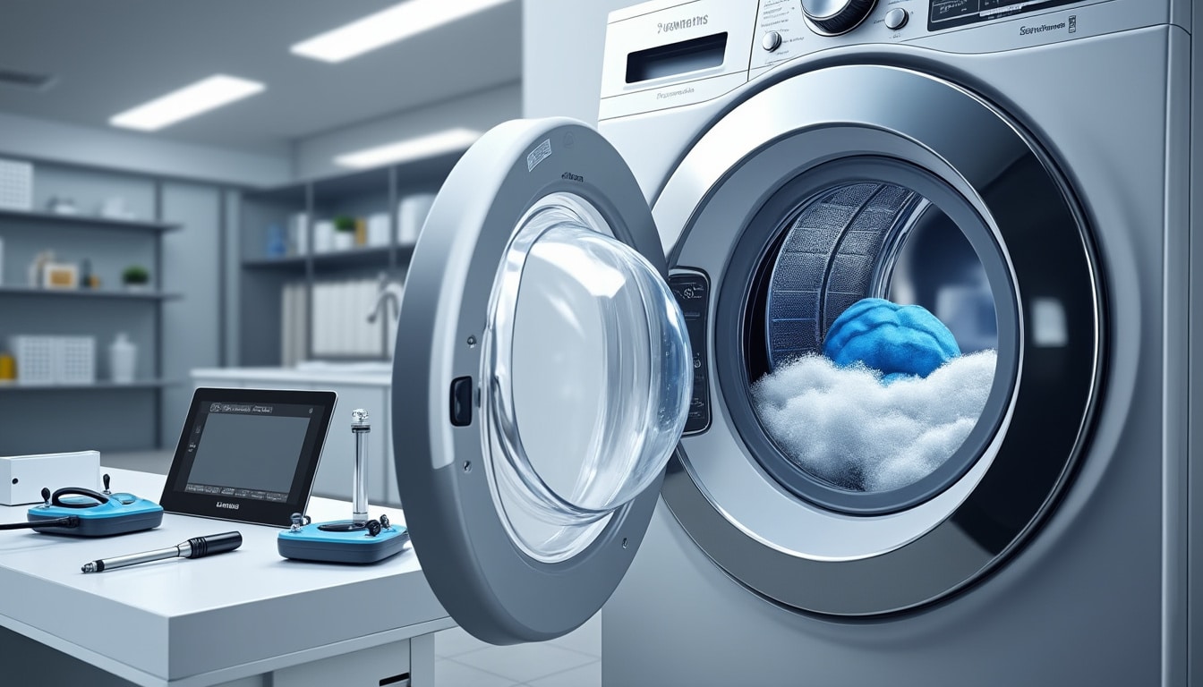 Code erreur machine à laver Samsung eco bubble : le test prioritaire