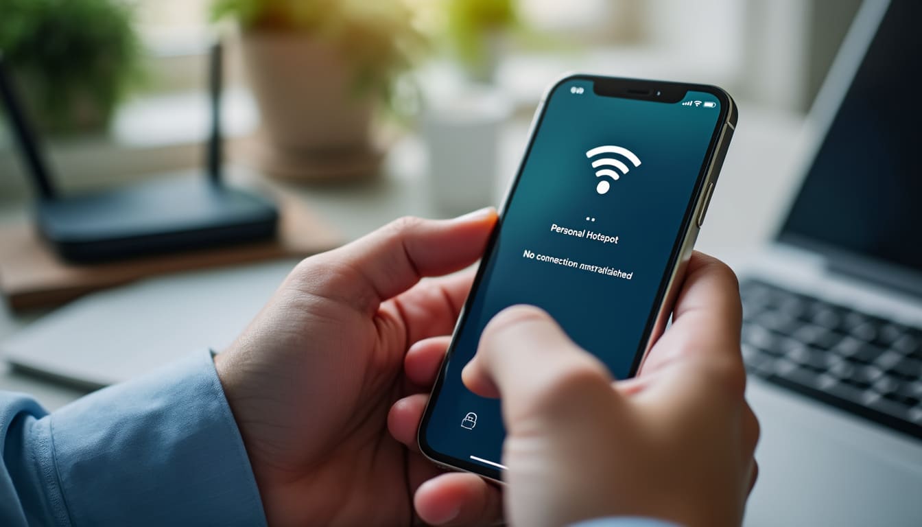 Partage de connexion iPhone ne fonctionne pas : la piste à suivre