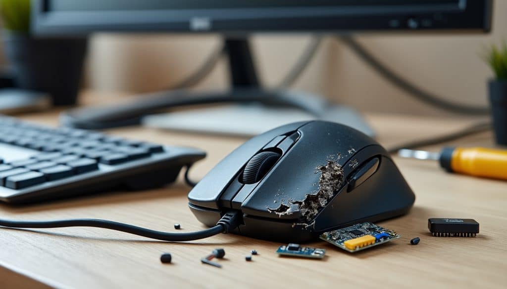 Souris qui ne fonctionne plus : quand le matériel est vraiment mort